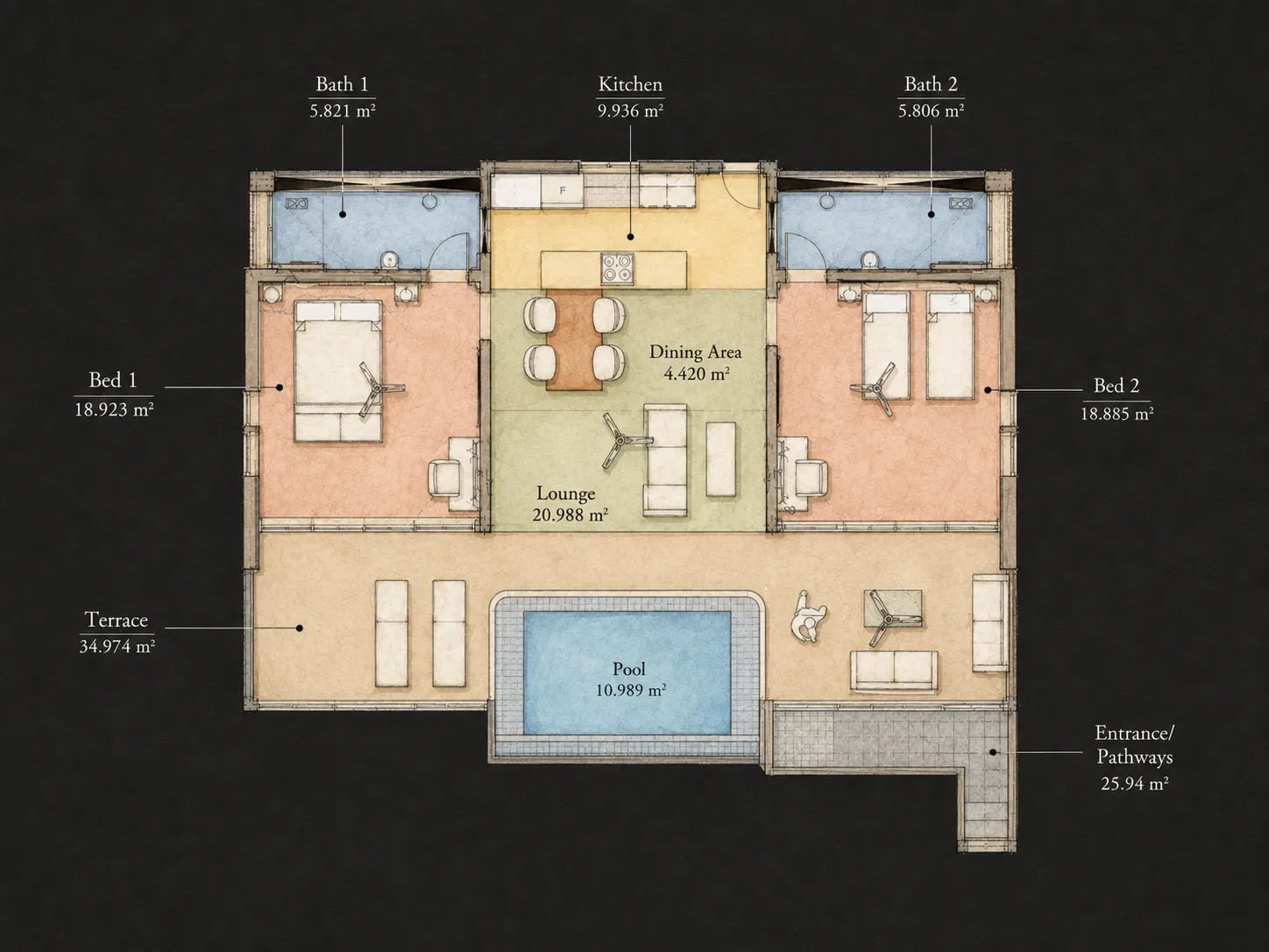 Invisible Paradise — Villa 1