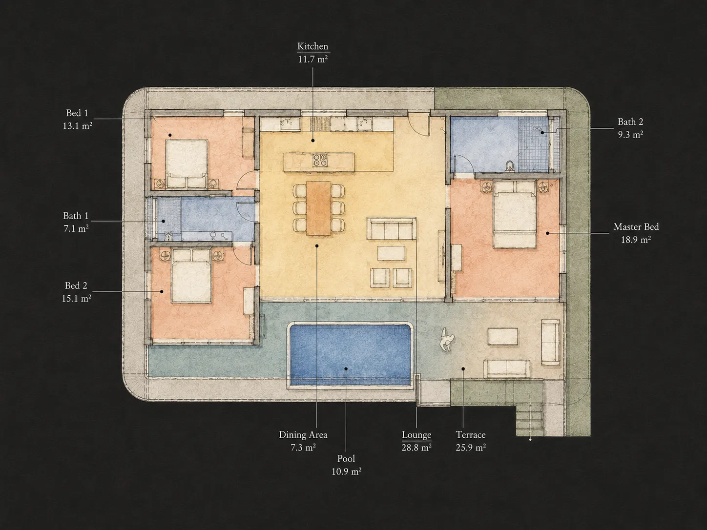 Invisible Paradise — Villa 2