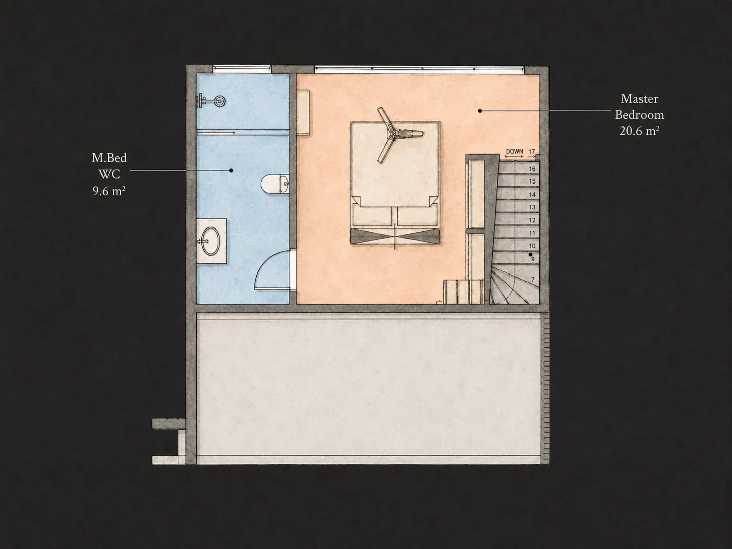 JJ DD Villas — Villa 1 · First Floor