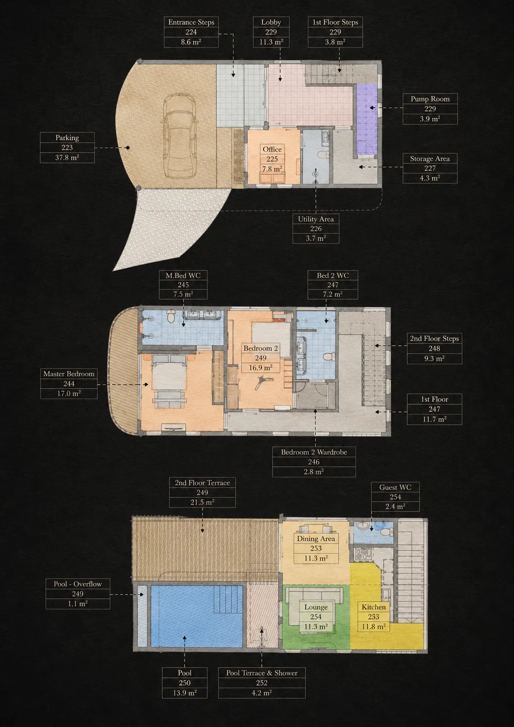 Ravee Sasi Resort — Family Villa · Floor Plan