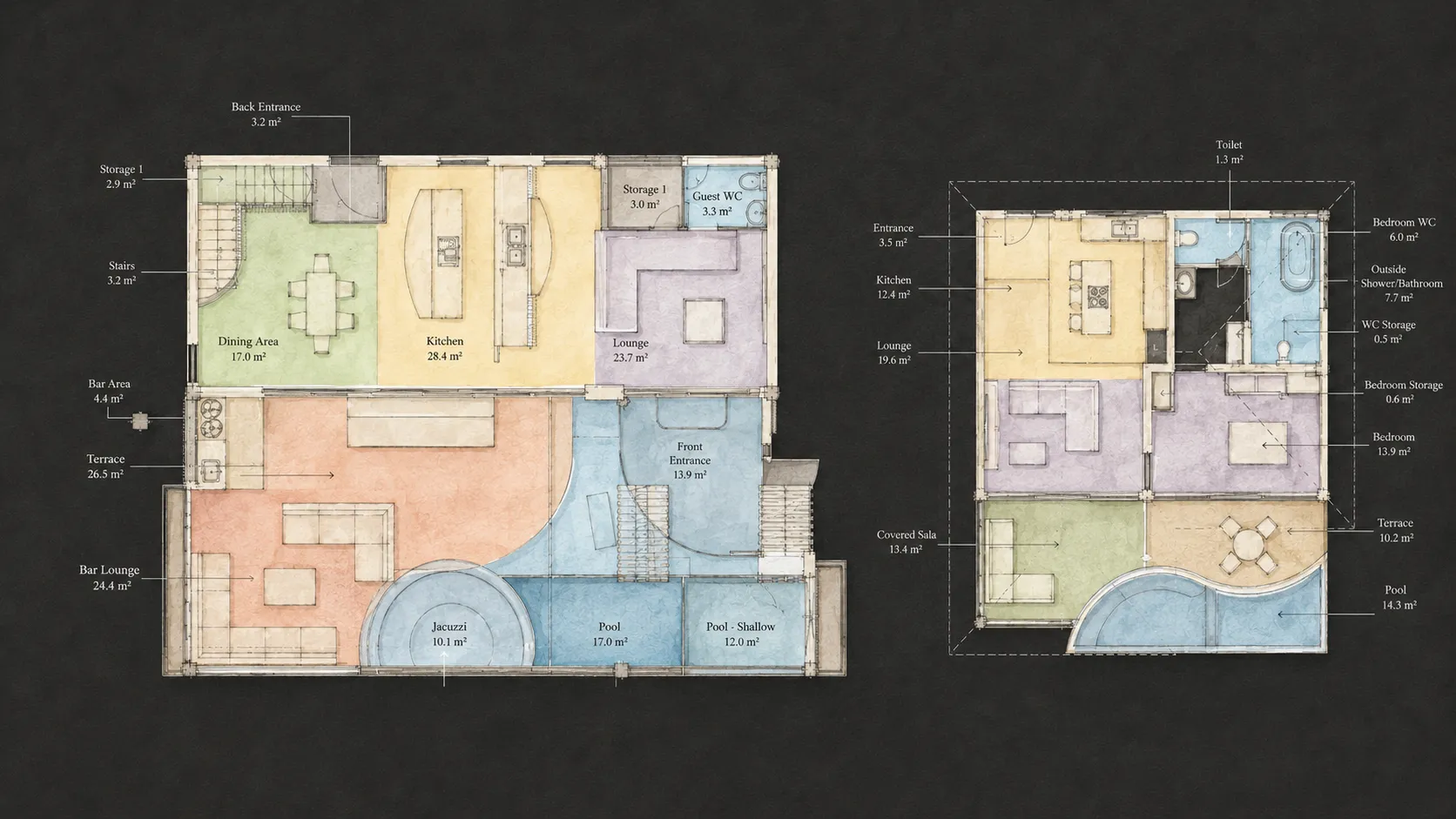 Haad Yao Villas — Ground Floor